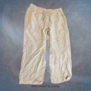 Lane Bryant | Sz 14/16 Wide Leg Linen Pants